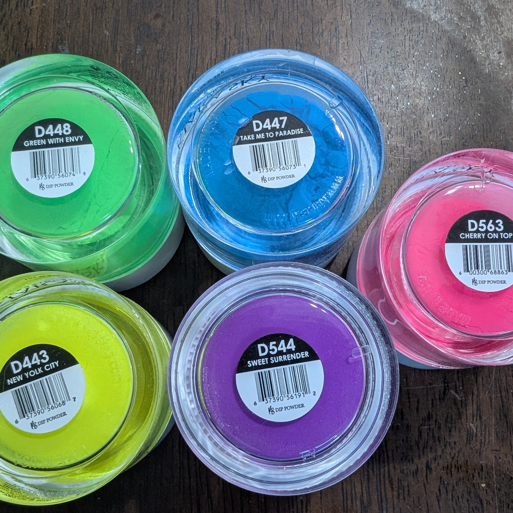 Colorful Nail Powder Set